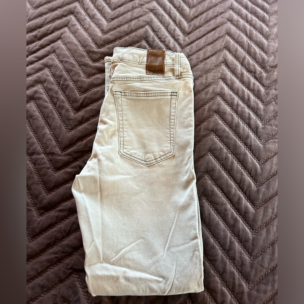 Men’s Goodfellow& co light grey/white